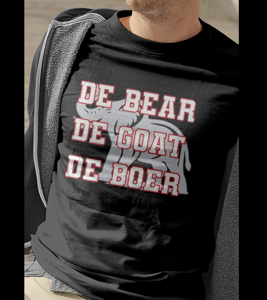 De Bear De Goat De Boer Elephant T-Shirt
