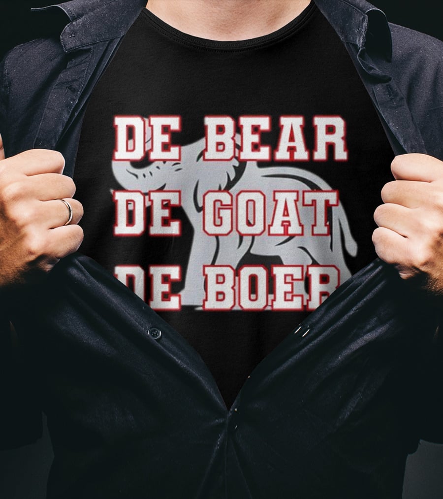 De Bear De Goat De Boer Elephant T-Shirt