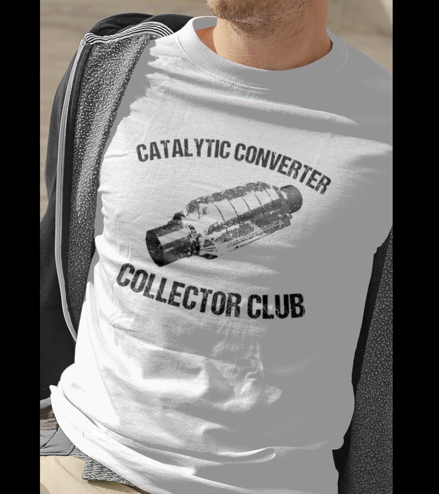 Catalytic Converter Collector Club Vintage Automotive Mechanics T-Shirt