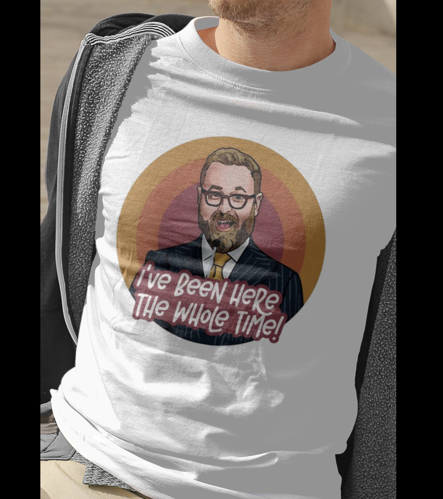 Sam Reich I've Been Here The Whole Time Comic T-Shirt