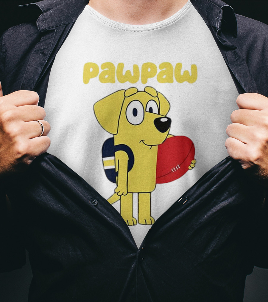 Pawpaw Lucky Football Cartoon Shannon Sharpe T-Shirt