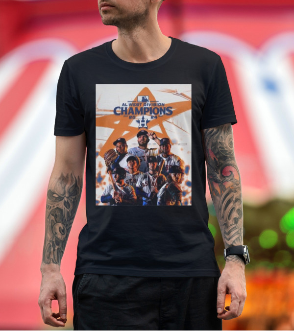 Premium T-Shirt: AL West Division Champions 2024 Houston Astros Players T-Shirt AL West Division Champions 2024 Houston Astros Players T-Shirt