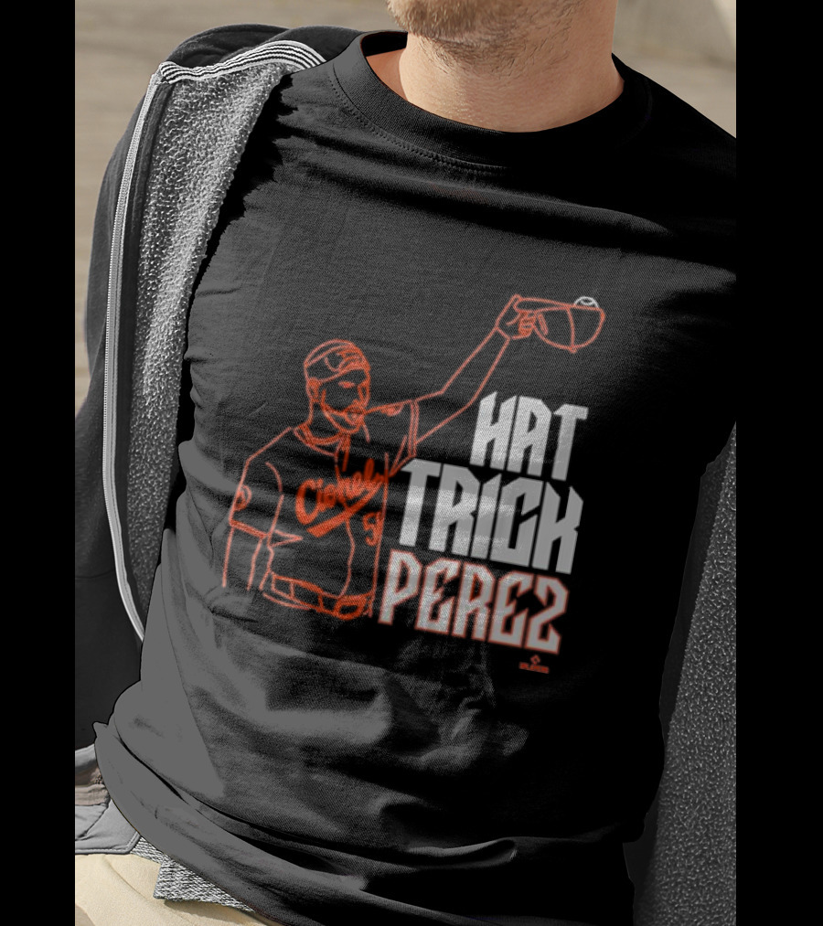 Baltimore Orioles Cionel Perez Hat Trick Perez Player T-Shirt
