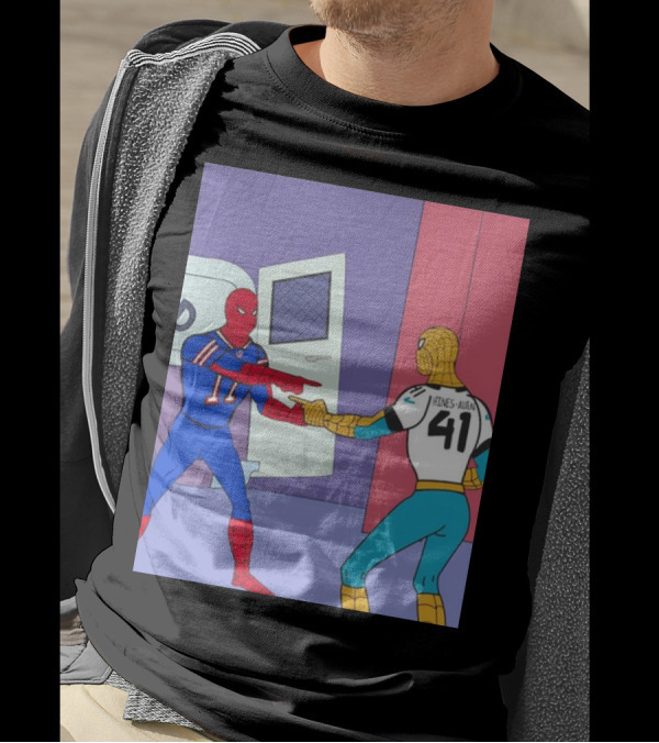 Josh Allen Bills Vs Josh Hines-Allen Jaguars Spider-Man Meme MNF Showdown T-Shirt