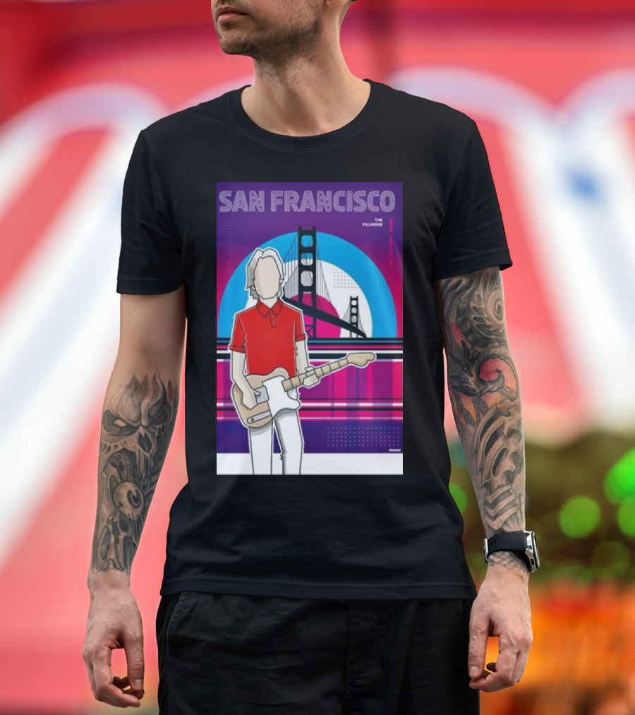 San Francisco The Fillmore Paul Weller September 22-23 2024 Show T-Shirt