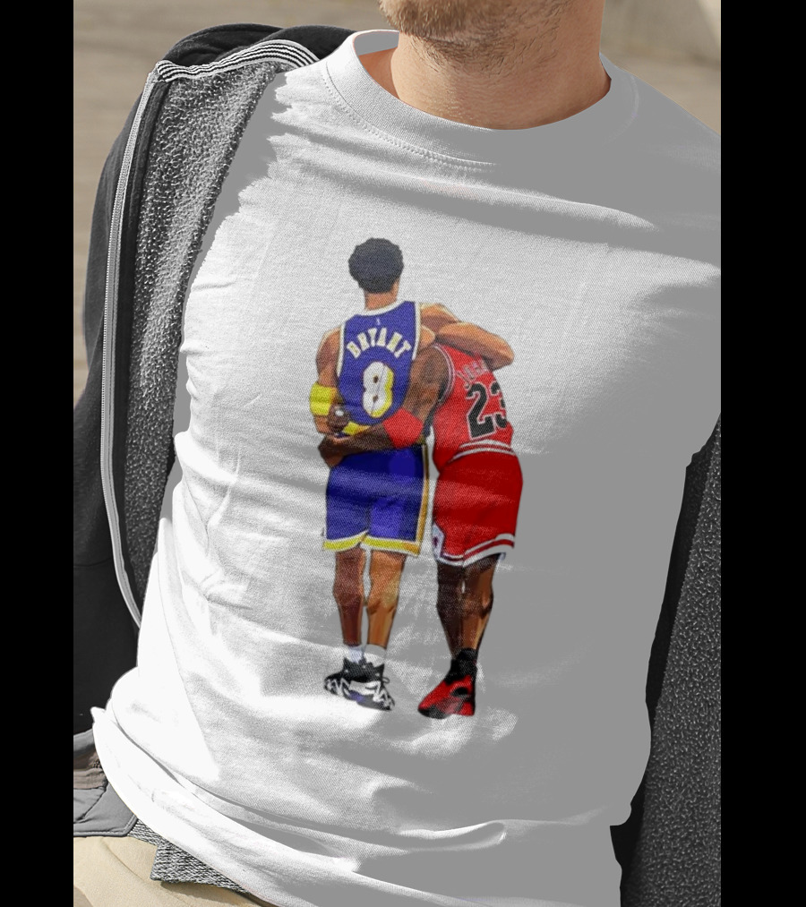 Bryant Los Angeles Lakers 8 And Jordan Chicago Bulls 23 Together Forever T-Shirt