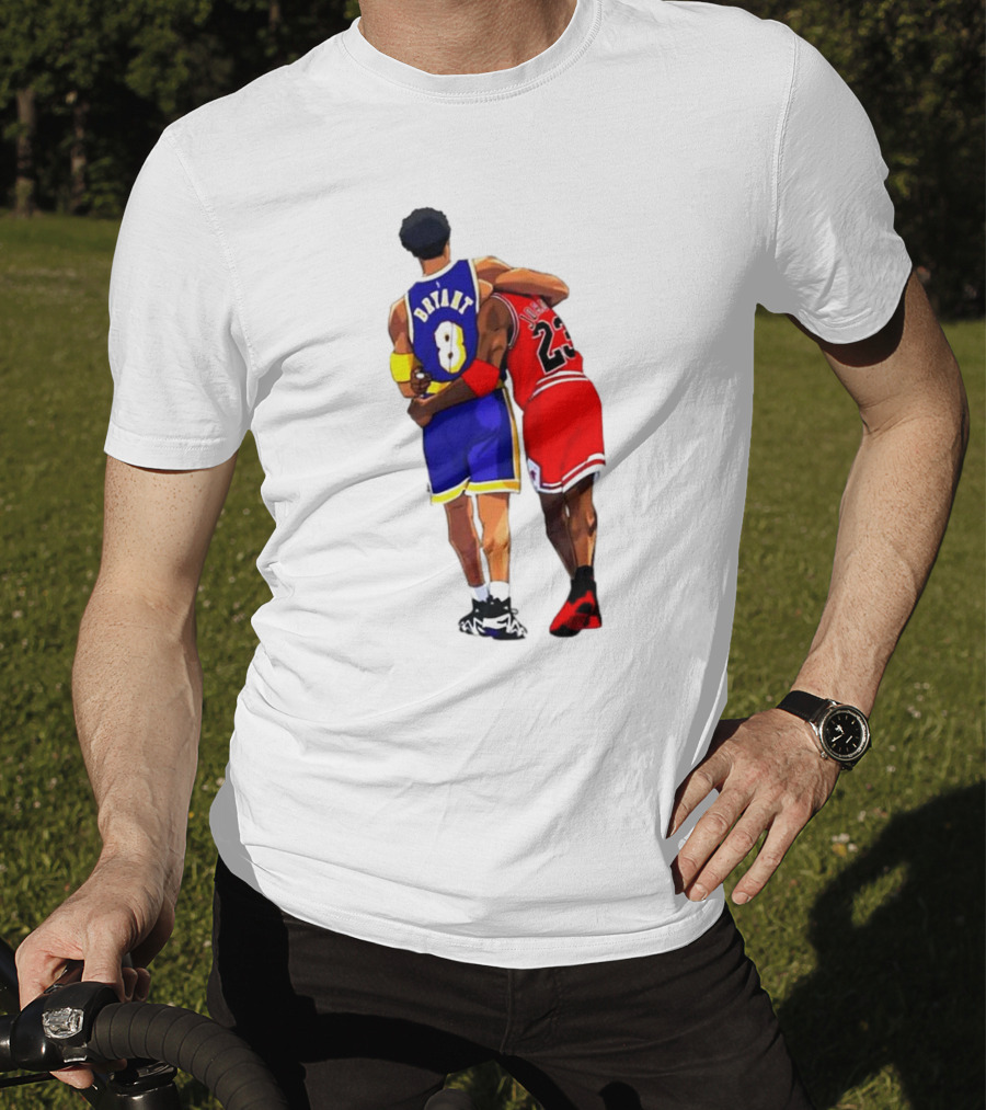 Bryant Los Angeles Lakers 8 And Jordan Chicago Bulls 23 Together Forever T-Shirt