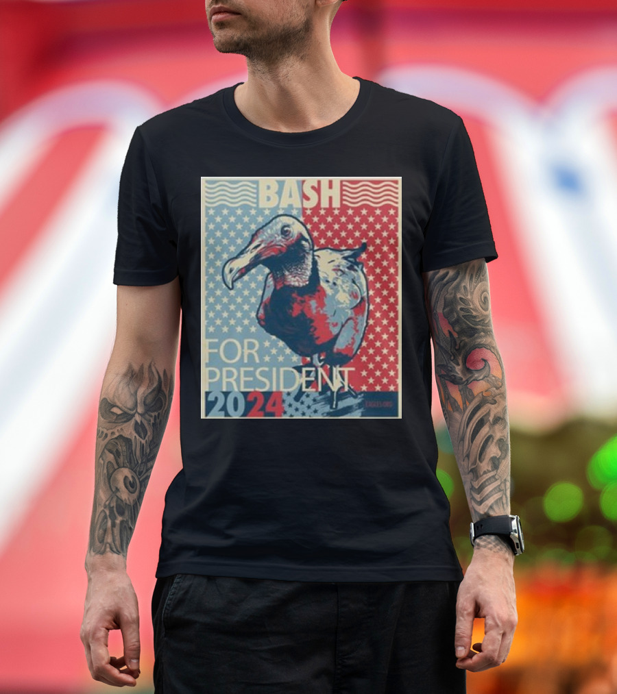 Bash 2024 For President Avian Elections Poster T-Shirt