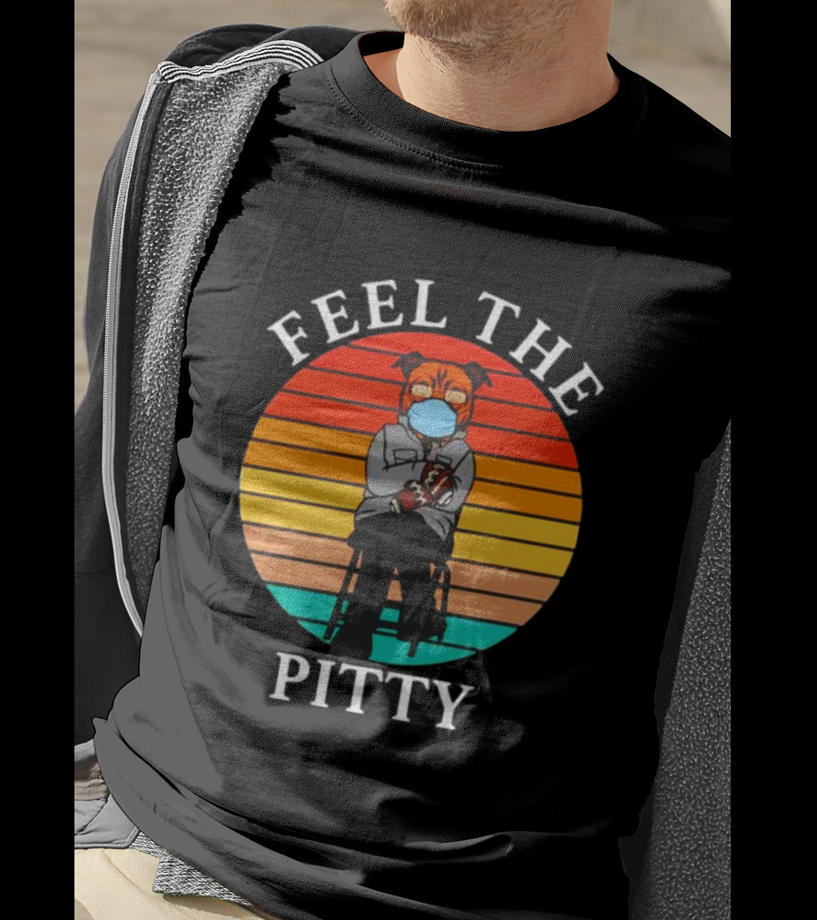Feel The Pitty Bernie Sanders Pitbull Vintage T-Shirt