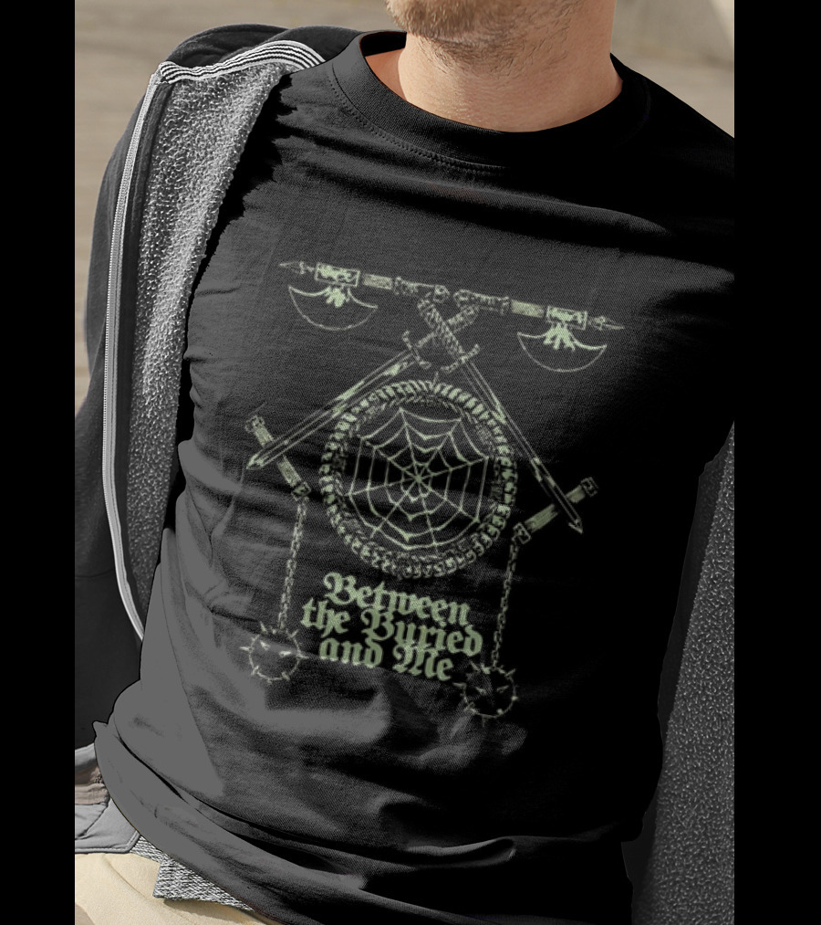 Between The Buried And Me Weapons Spiderweb T-Shirt