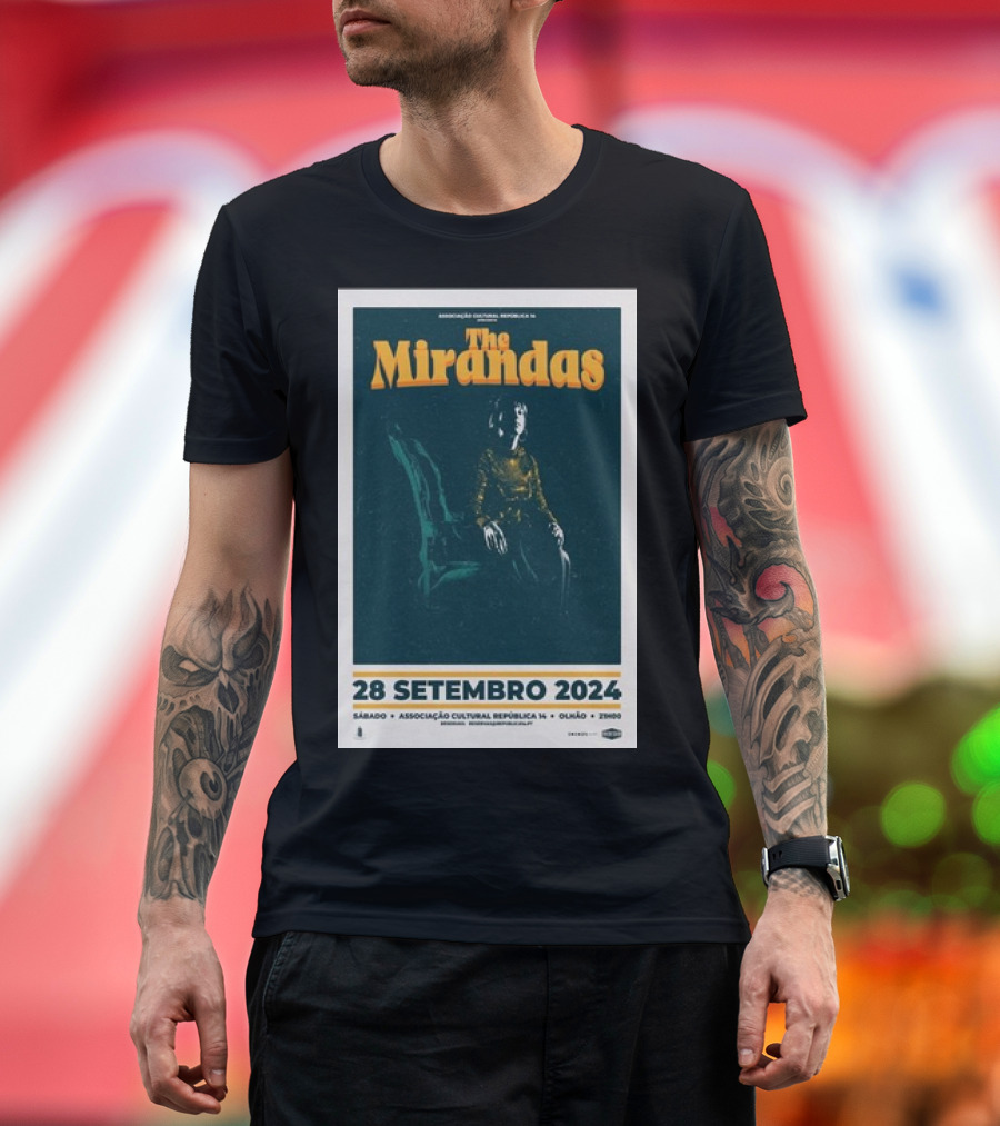 The Mirandas Associação Cultural República 14 Olhão 28 Setembro T-Shirt