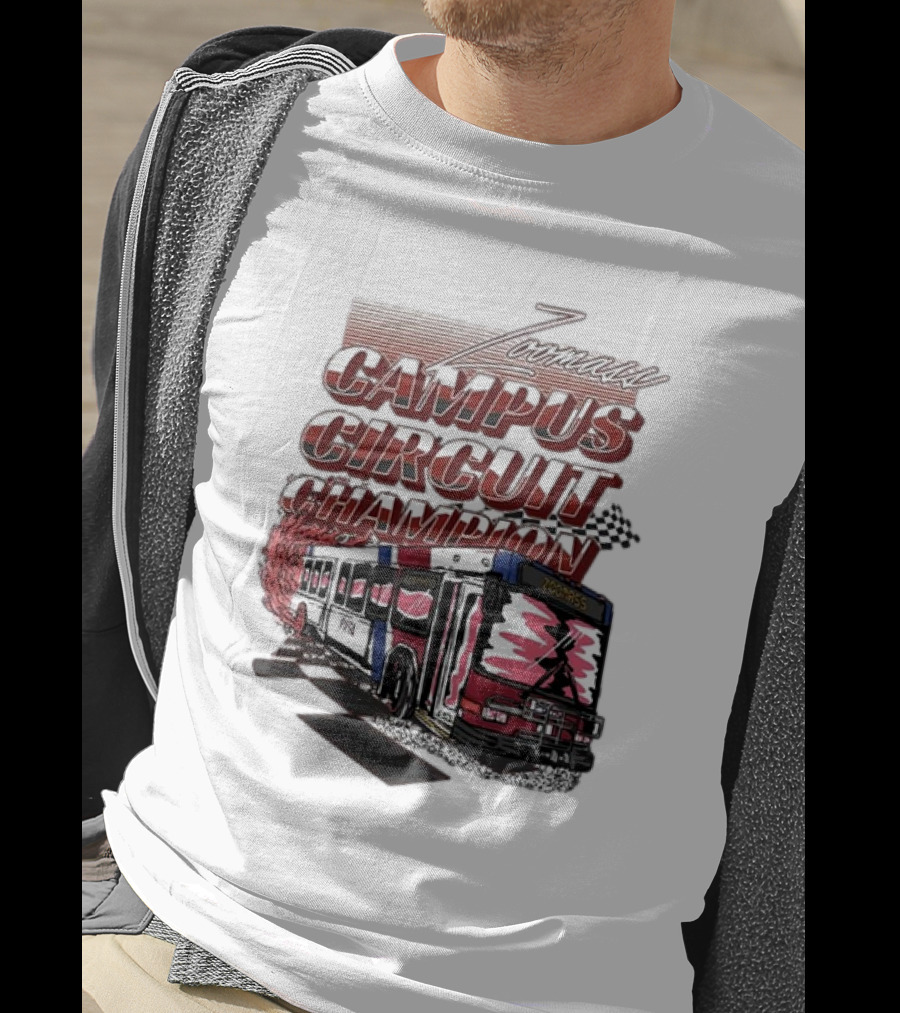 Campus Circuit Champion Zomass Racing Bus T-Shirt