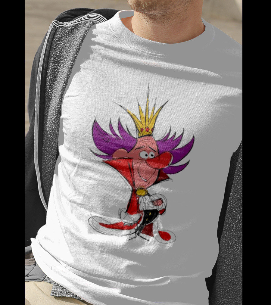 Disney Villains Cartoon Queen Of Hearts T-Shirt