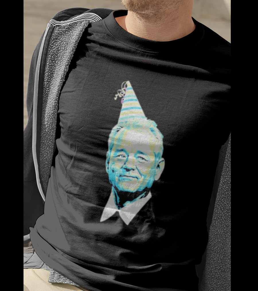 Retro Birthday Party Hat Bill T-Shirt