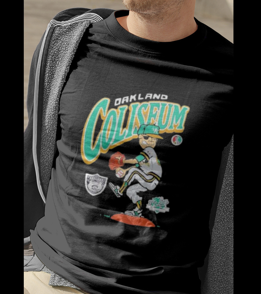 Oakland Coliseum Athletics Baseball Big Game T-Shirt