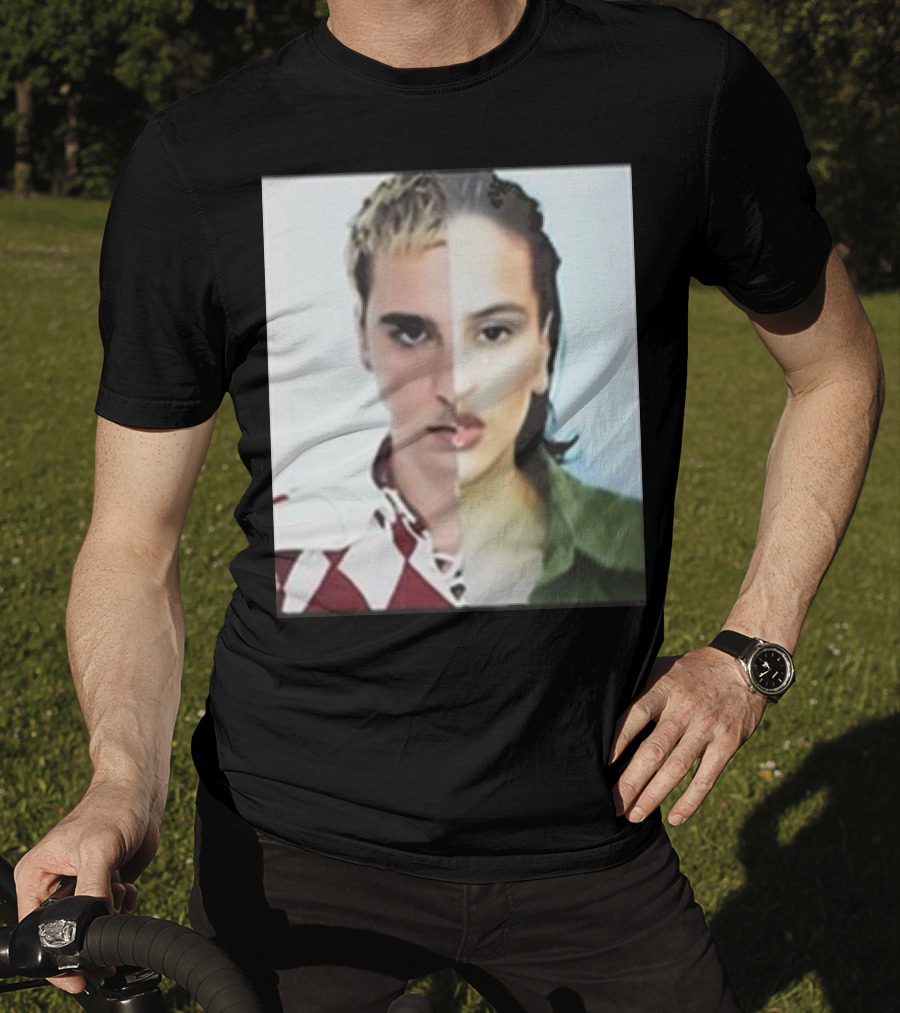 Rosalia Omega Split Face Artistic T-Shirt