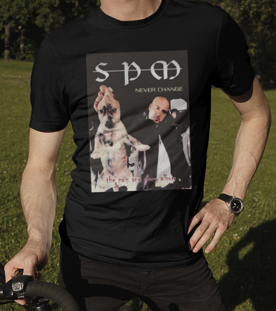 SPM Never Change The Pain And Glory Album T-Shirt