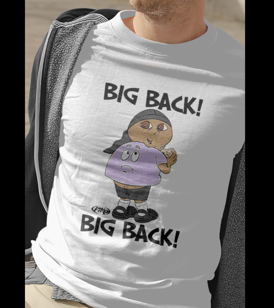 BIG BACK BIG BACK Cartoon By FRKO T-Shirt
