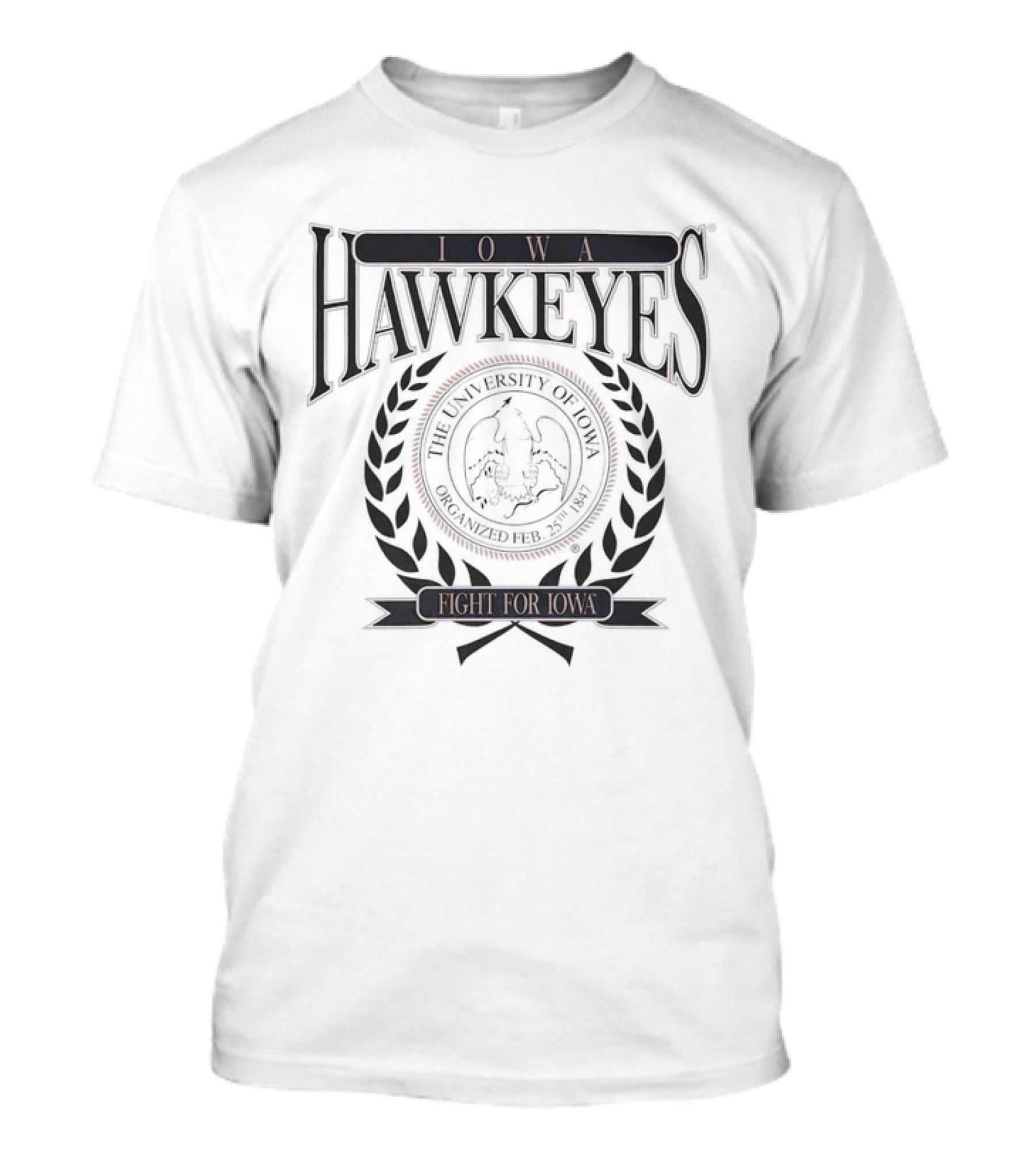 Iowa Hawkeyes The University Of Iowa Fight For Iowa T-Shirt