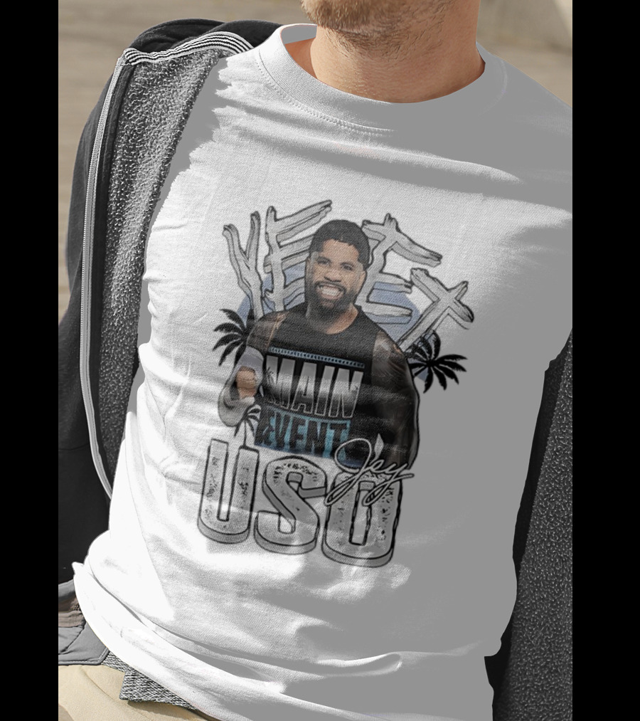 YEEET Main Event Jey Uso WWE Signature T-Shirt