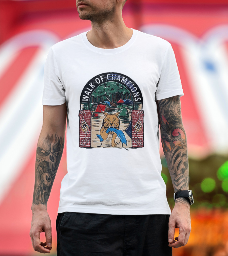 Walk of Champions Wildcat Tent Scene T-Shirt