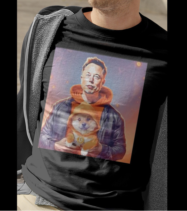Elon Musk Doge Meme Bitcoin Much Better Wow T-Shirt