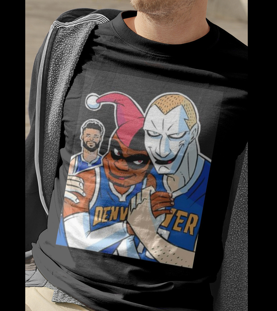 Jokic Russ Jokic Russell Westbrook Denver Nuggets Basketball Jokic Comic T-Shirt