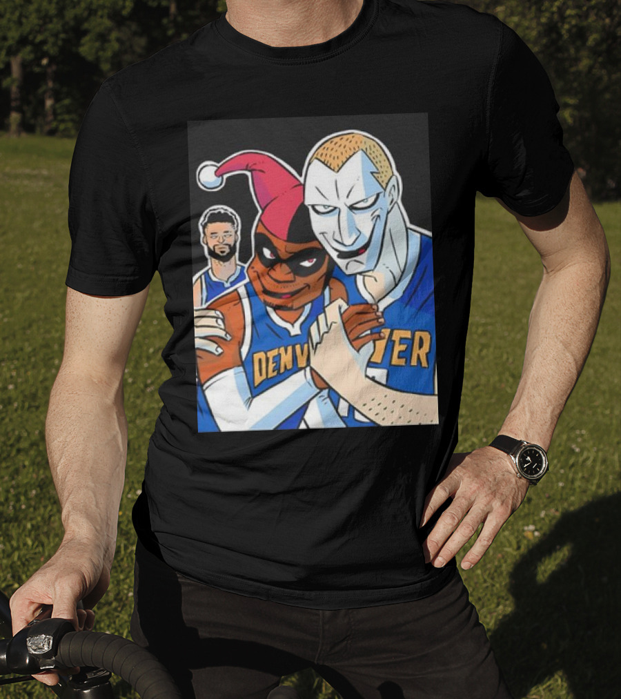 Jokic Russ Jokic Russell Westbrook Denver Nuggets Basketball Jokic Comic T-Shirt