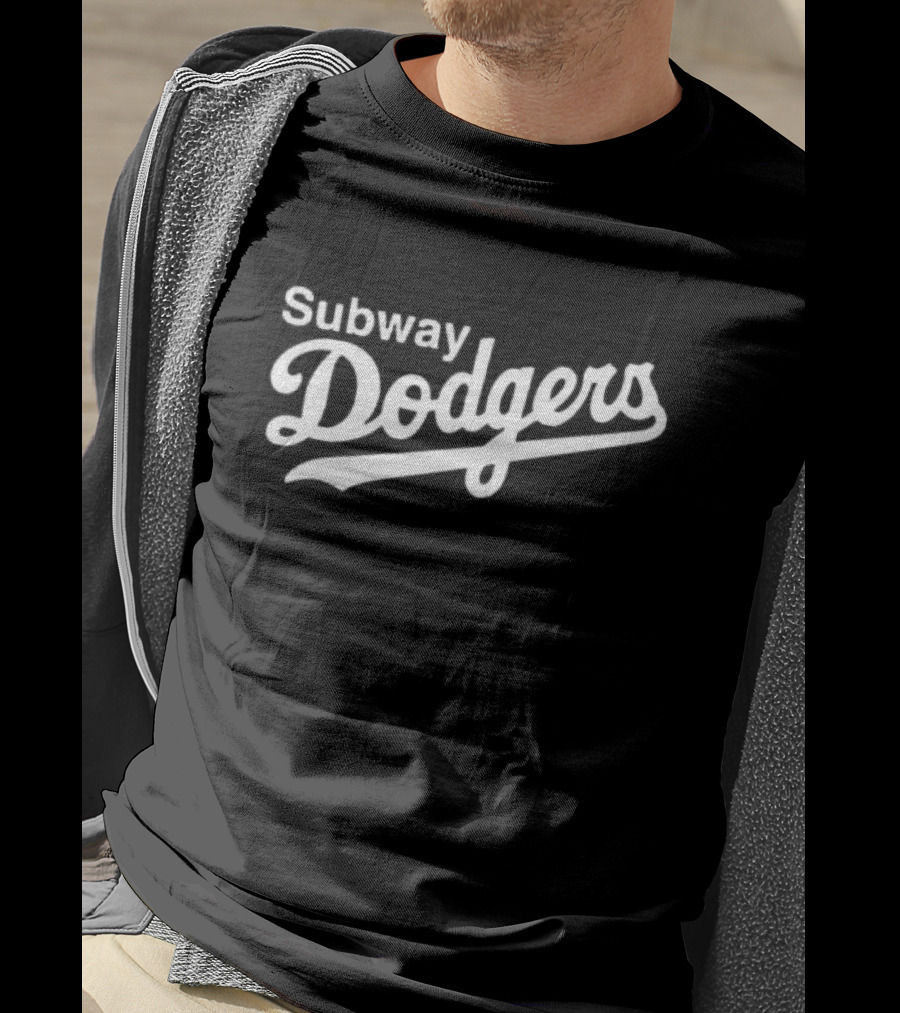 Subway Dodgers Los Angeles Dodgers T-Shirt