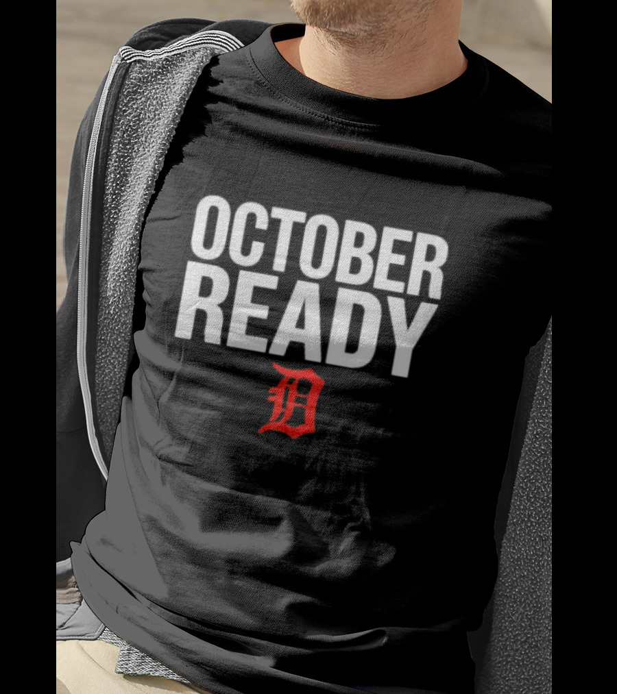 October Ready Detroit Tiger T-Shirt
