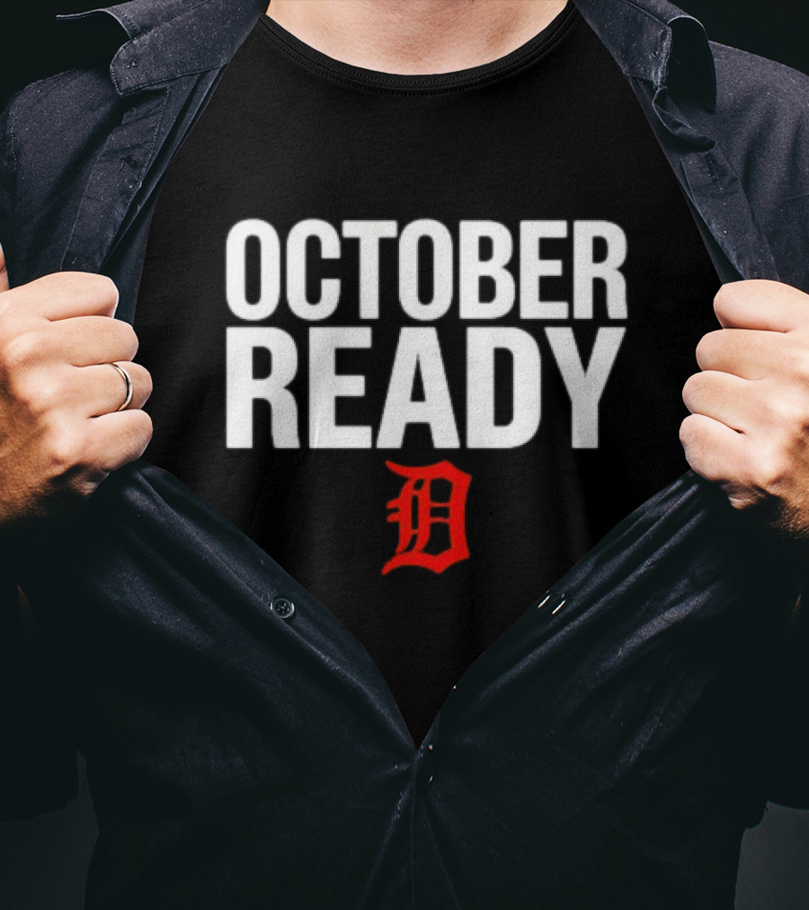 October Ready Detroit Tiger T-Shirt