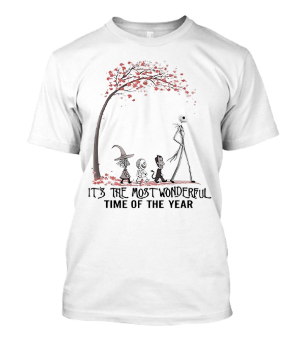 It’s The Most Wonderful Time Of The Year Halloween Nightmare Before Christmas T-Shirt