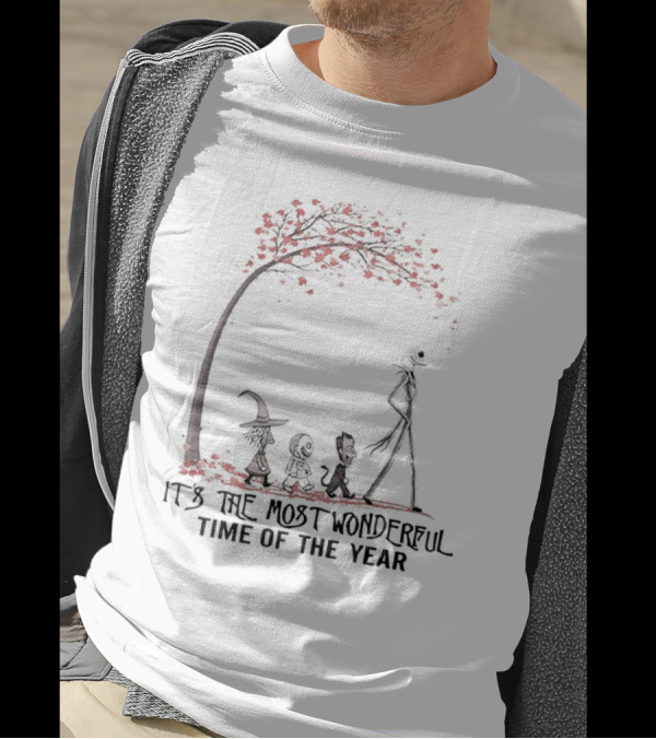 It’s The Most Wonderful Time Of The Year Halloween Nightmare Before Christmas T-Shirt
