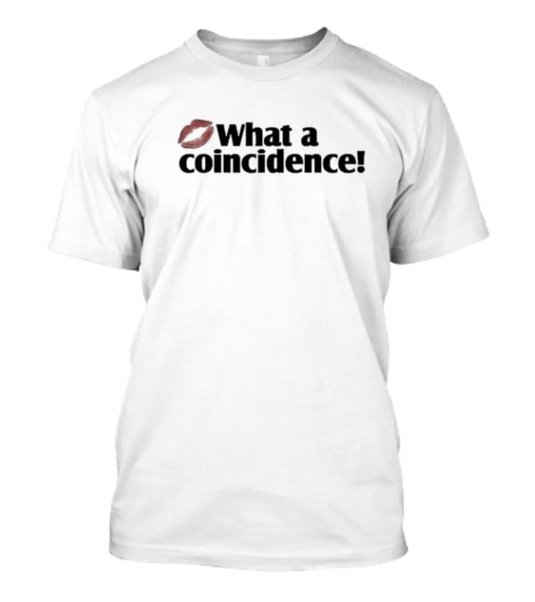 Sabrina Carpenter What A Coincidence Lip Print T-Shirt