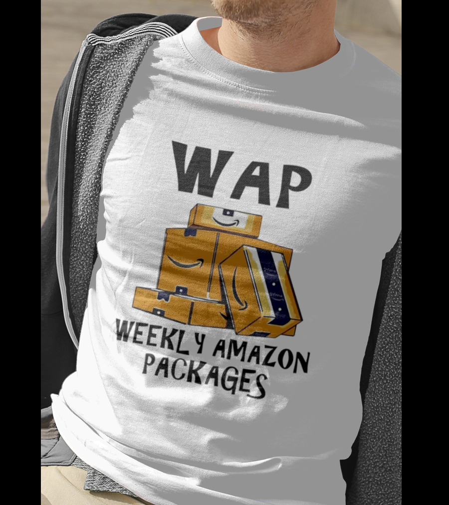 WAP Weekly Amazon Packages Box Stack T-Shirt
