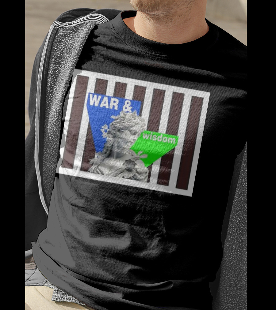 War And Wisdom Statue T-Shirt