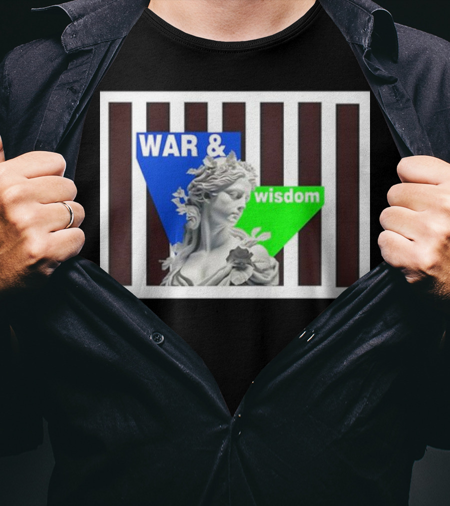 War And Wisdom Statue T-Shirt