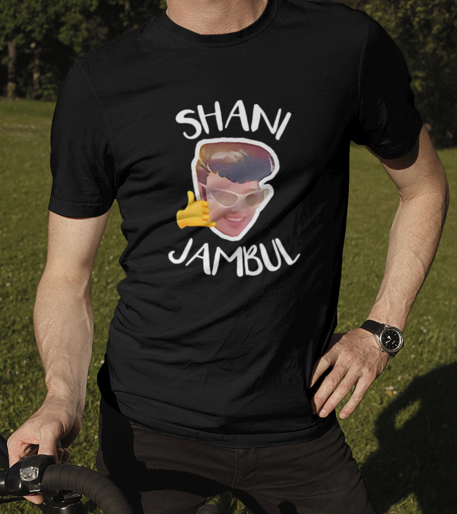 SHANI JAMBUL Emoji Sunglasses Face T-Shirt