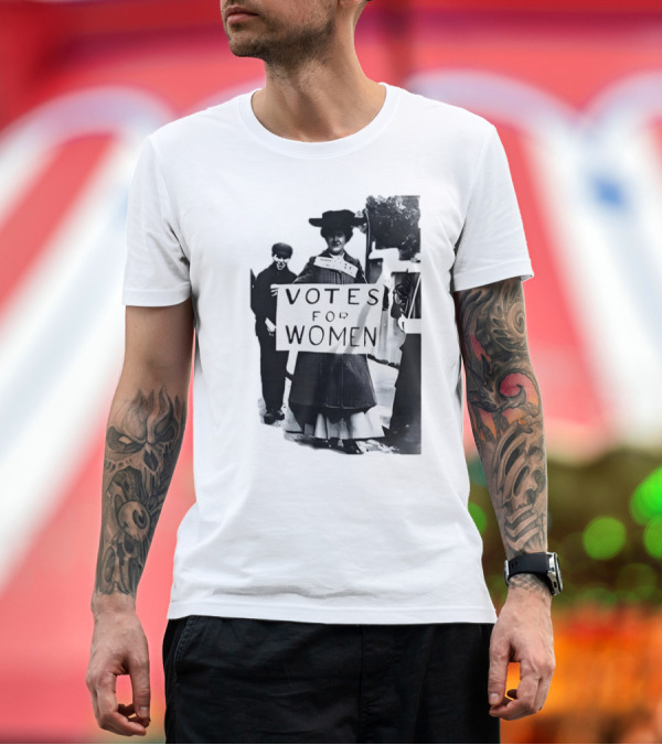 Premium T-Shirt: Votes for Women Vintage Suffragette Protest Historical Movement MJ Spider-Man Far From Home T-Shirt Votes for Women Vintage Suffragette Protest Historical Movement MJ Spider-Man Far From Home T-Shirt