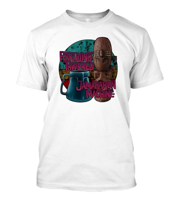 Raktajino Powered Jamaharon Machine T-Shirt