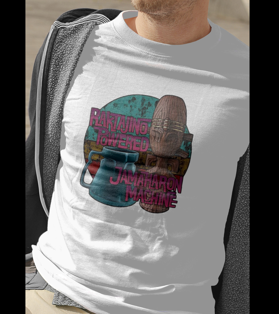 Raktajino Powered Jamaharon Machine T-Shirt
