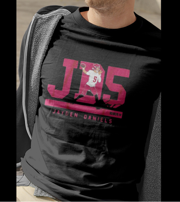 Jayden Daniels Washington Commanders JD5 Vintage Football Player T-Shirt
