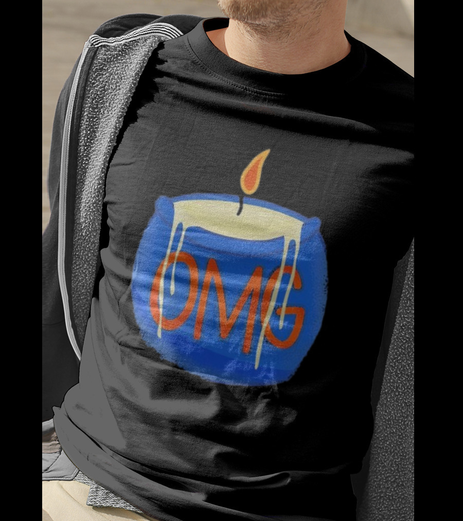 New York Mets OMG Rally Candle Baseball Fan T-Shirt