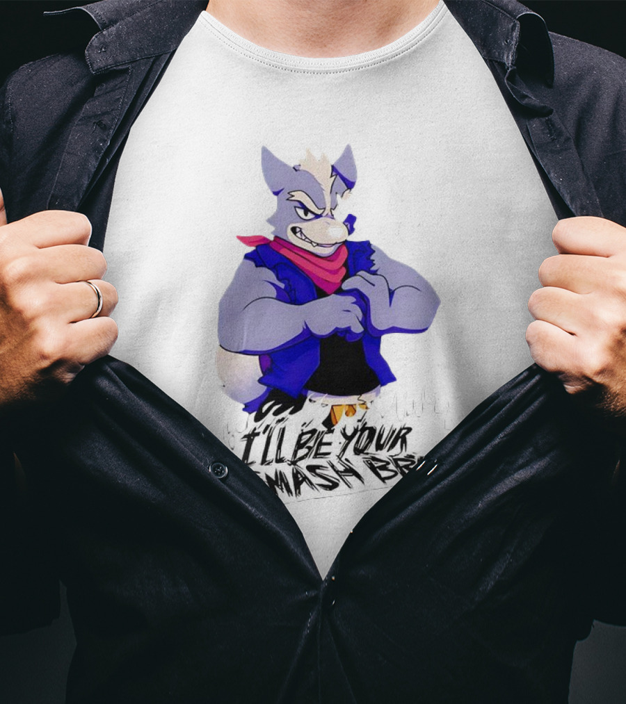 I'll Be Your Smash Bro Wolf Furry T-Shirt