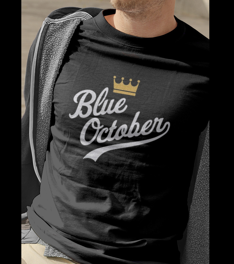 Blue October Kansas City Baseball Crown T-Shirt