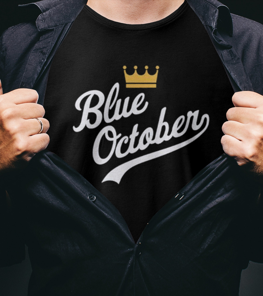 Blue October Kansas City Baseball Crown T-Shirt