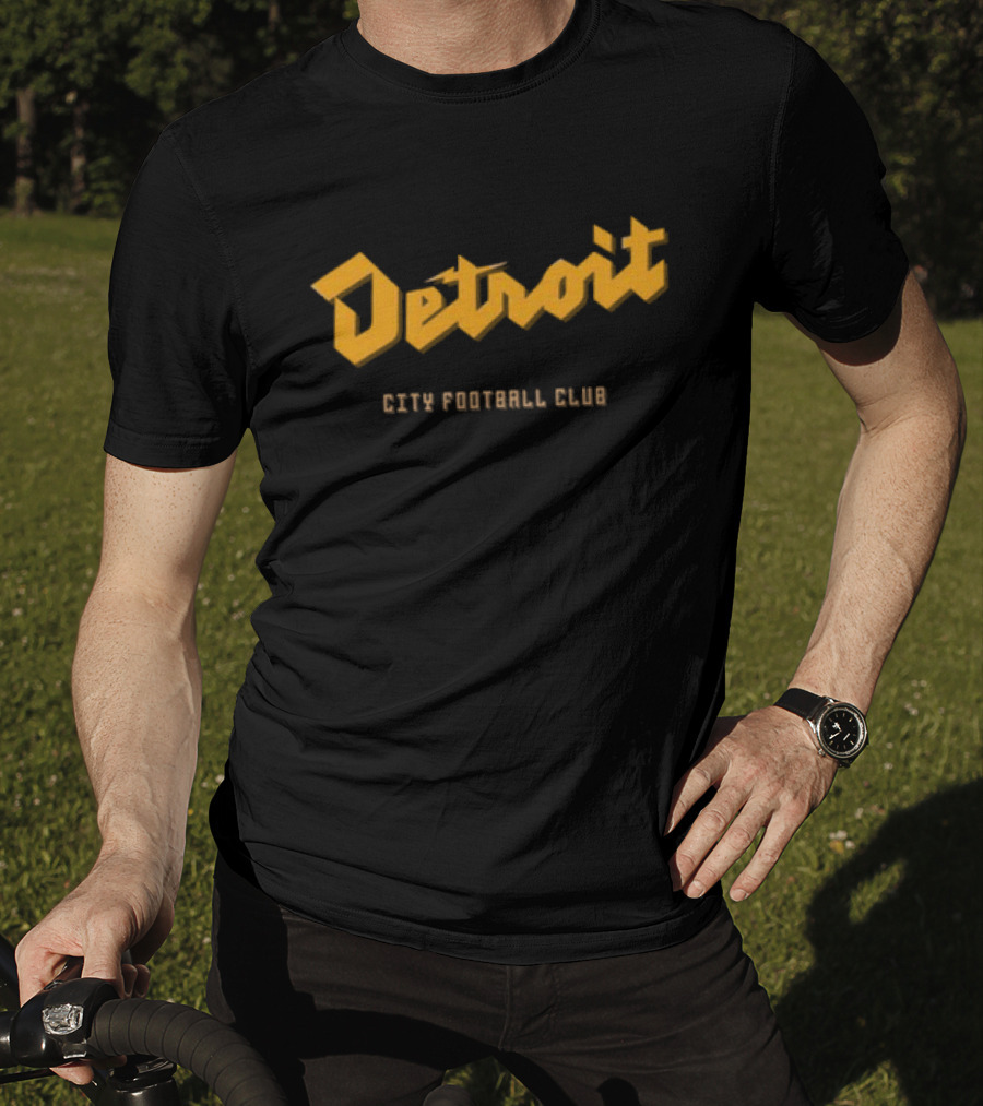 Detroit City Football Club Dan Campbell T-Shirt