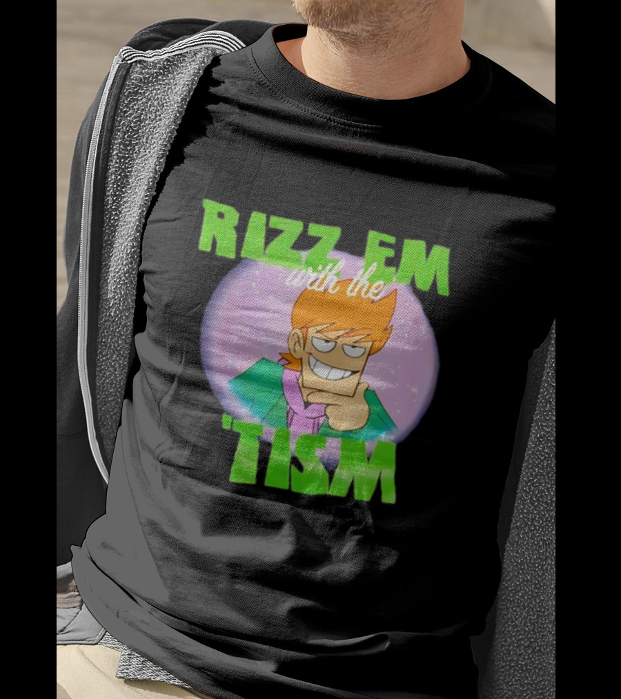 Eddsworld Rizz Em With The Tism T-Shirt