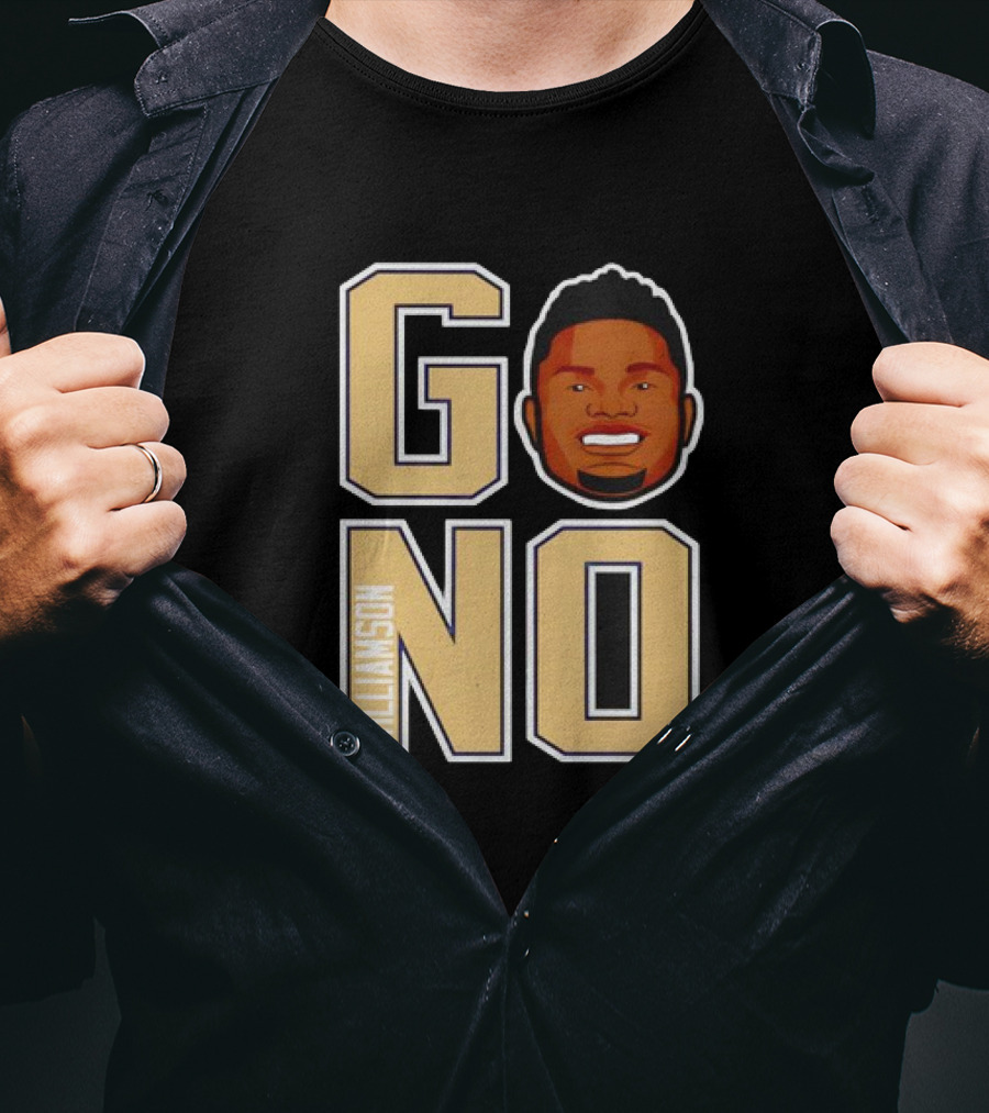 Zion Williamson GO NO Face Basketball T-Shirt