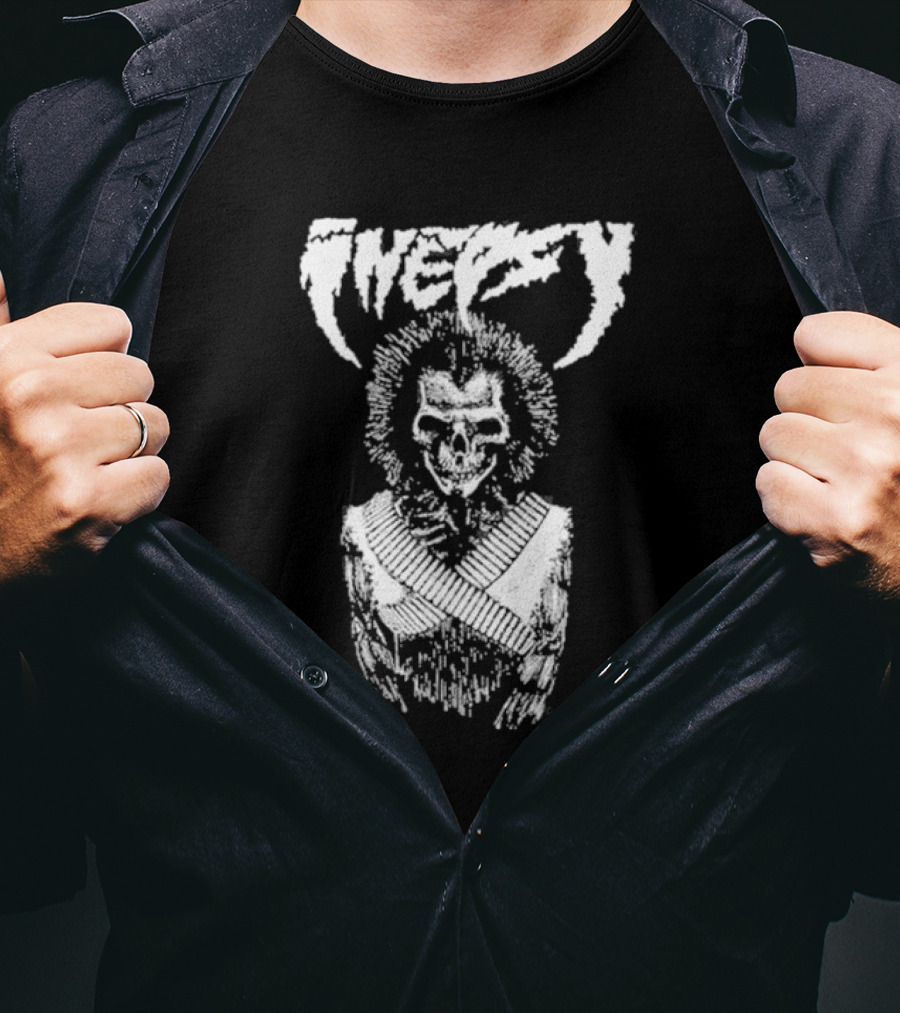 Inepsy See You In Hell Skeleton Bandolier T-Shirt